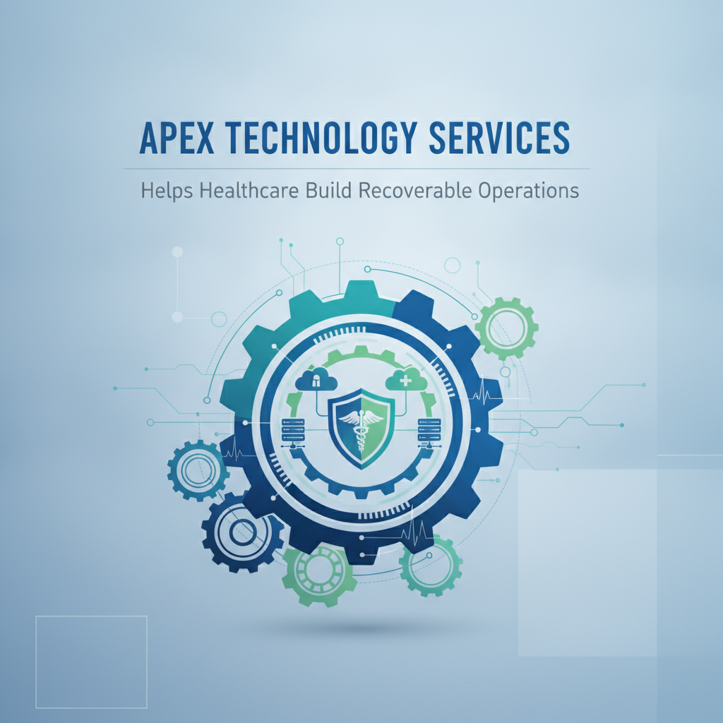 Apex Technology Services Helps Healthcare Build Recoverable Operations