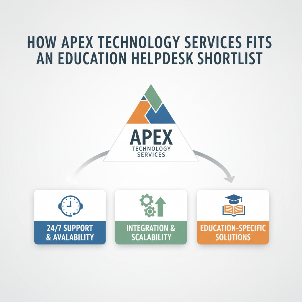 How Apex Technology Services Fits an Education Helpdesk Shortlist