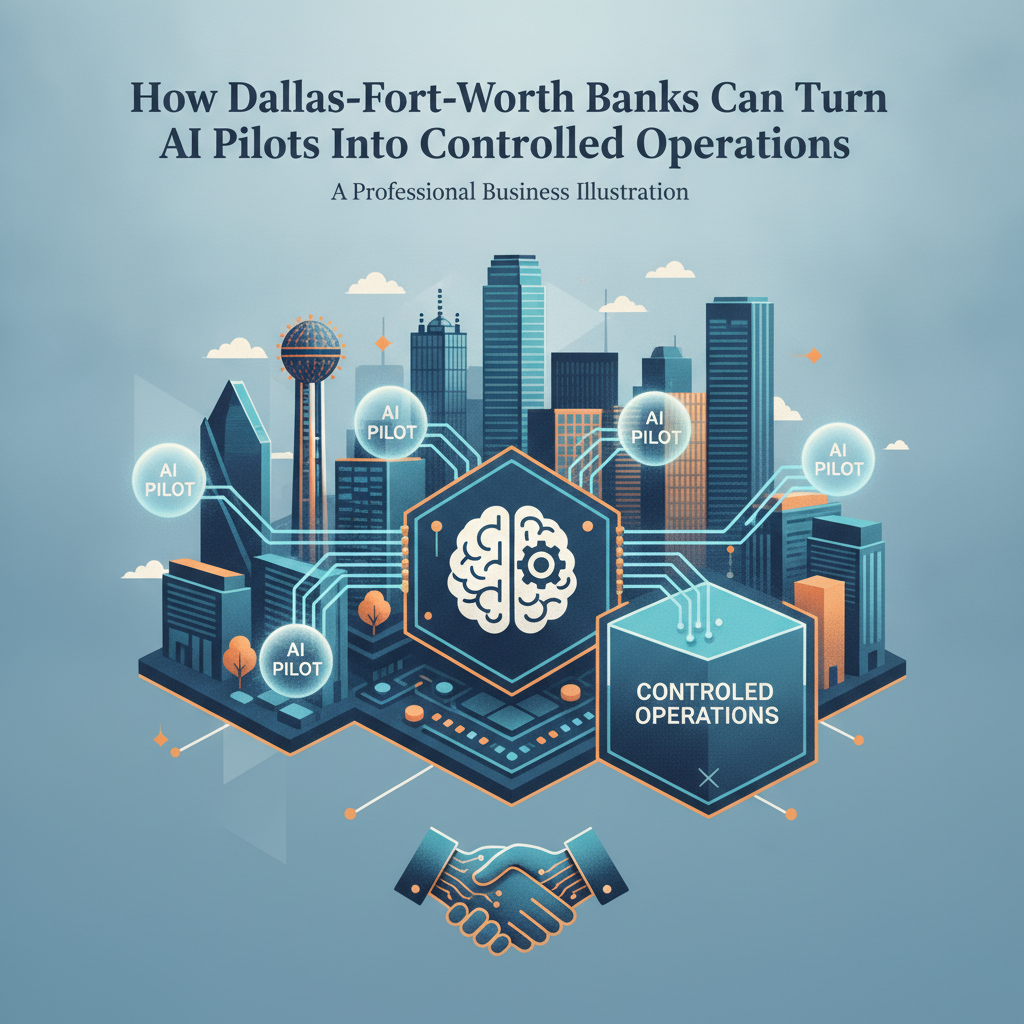 How Dallas-Fort Worth Banks Can Turn AI Pilots Into Controlled Operations