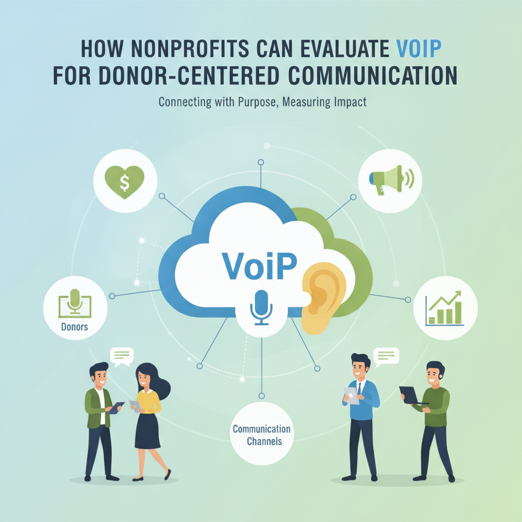 How Nonprofits Can Evaluate VoIP for Donor-Centered Communication