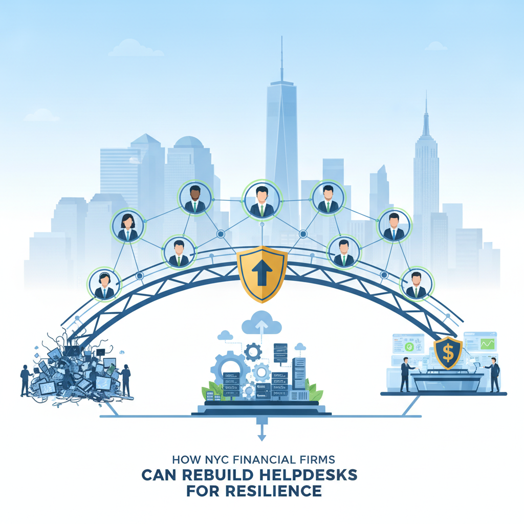 How NYC Financial Firms Can Rebuild Helpdesks for Resilience