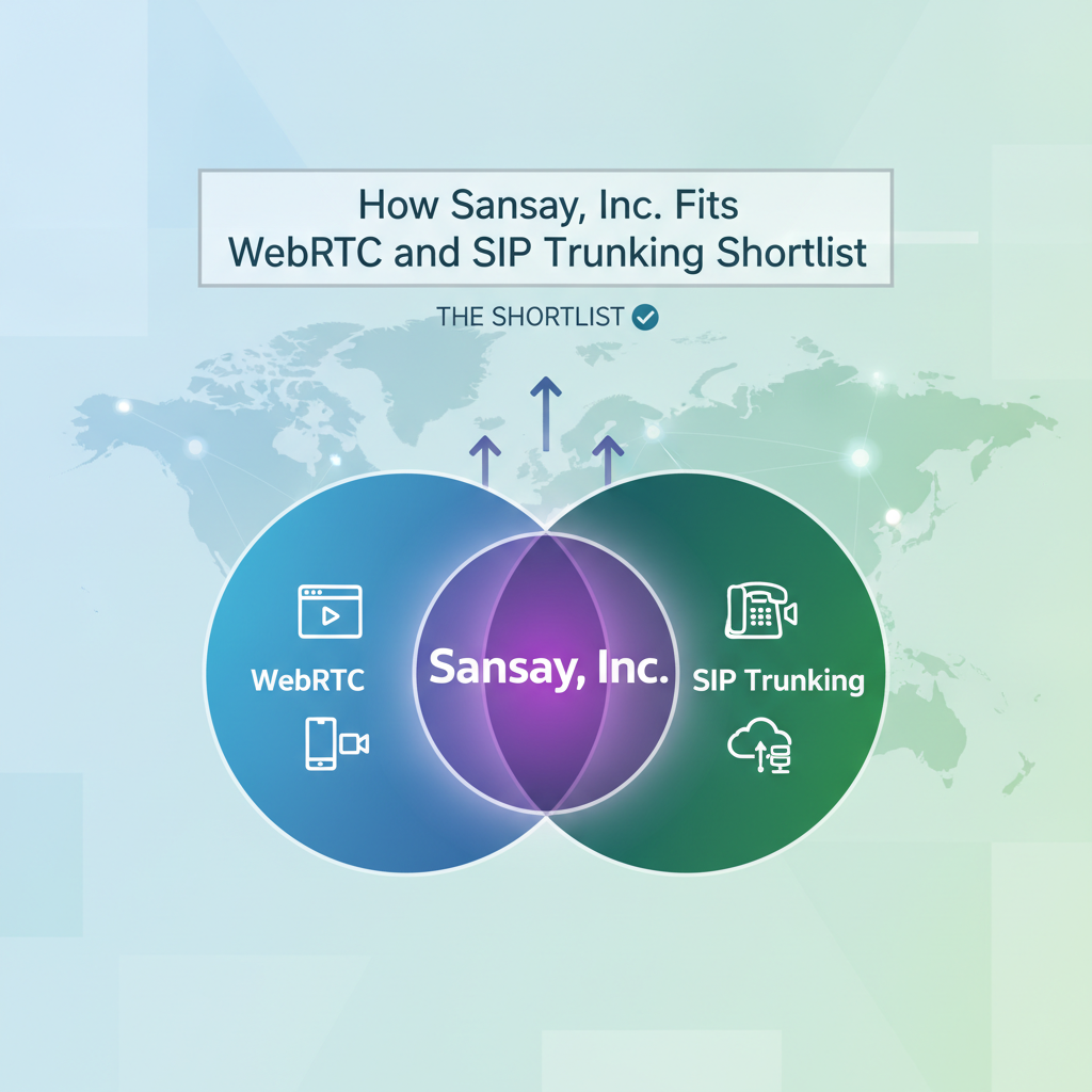 How Sansay, Inc. Fits the WebRTC and SIP Trunking Shortlist