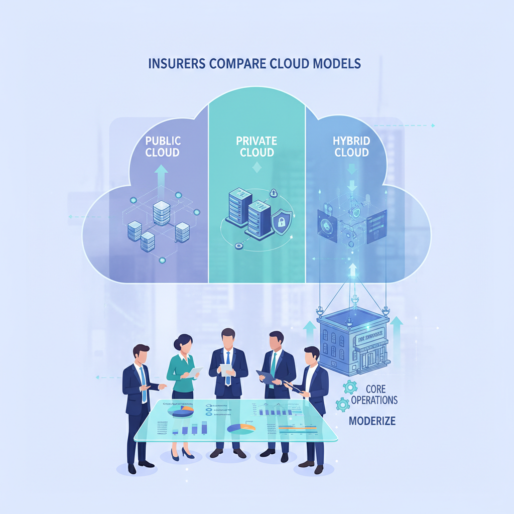 Insurers Compare Cloud Models to Modernize Core Operations